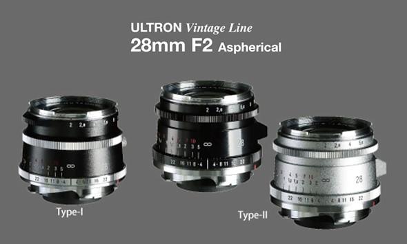 Cosina ogłasza nowe obiektywy 28 mm F2 Ultron „Vintage Line”